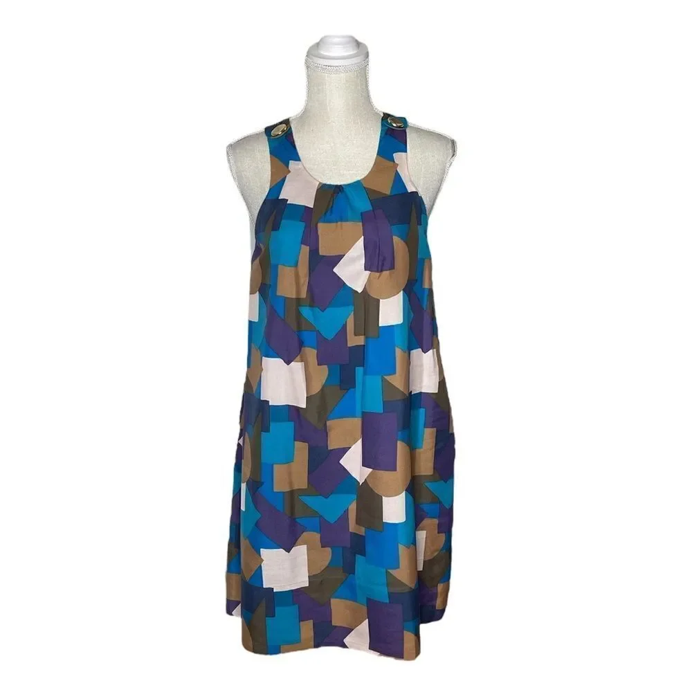 Marc Jacobs Vintage Mod Style Pop Art Dress Size Small - Picture 2 of 15